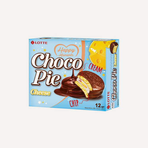 Изображение товара Пирожное Choco Pie сочетание классического десерта с необычным сырным вкусом 336 г, Россия