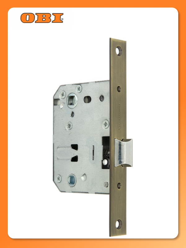 Дверная защелка Palladium 170 AB 195х20х76 мм ЦАМ античная бронза