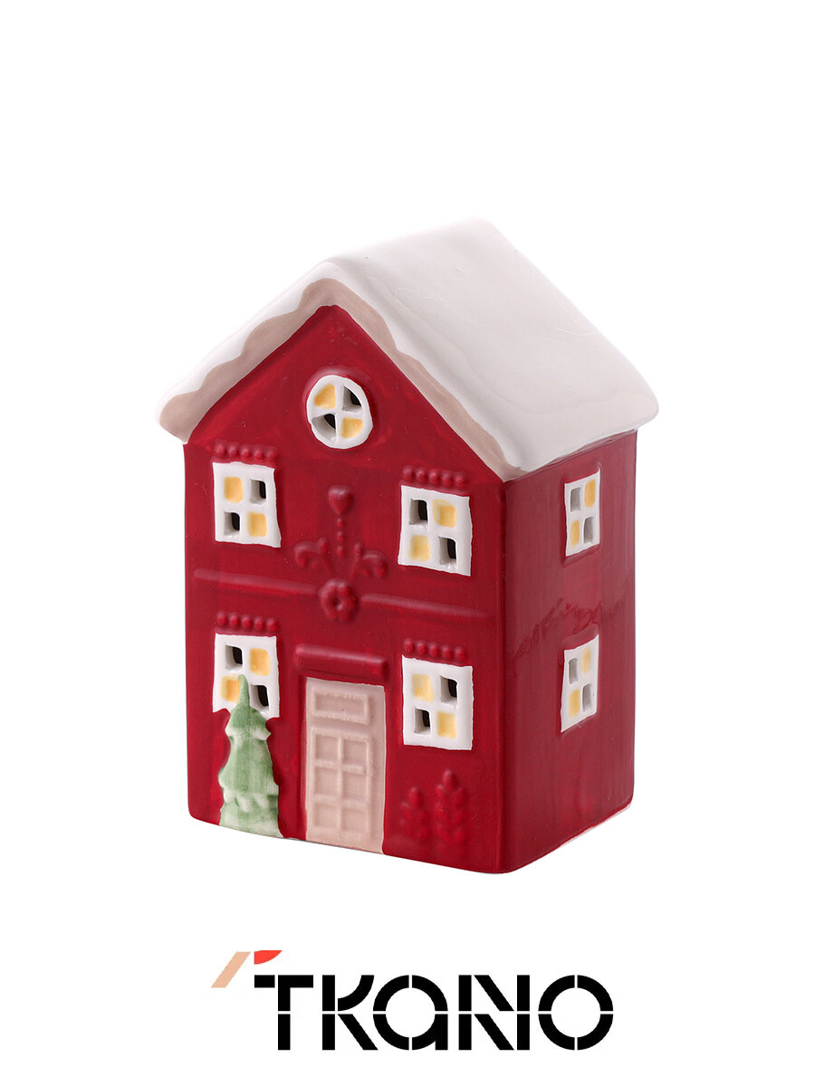 Домик с подсветкой новогодний Tkano New Year Essential Fredensborg