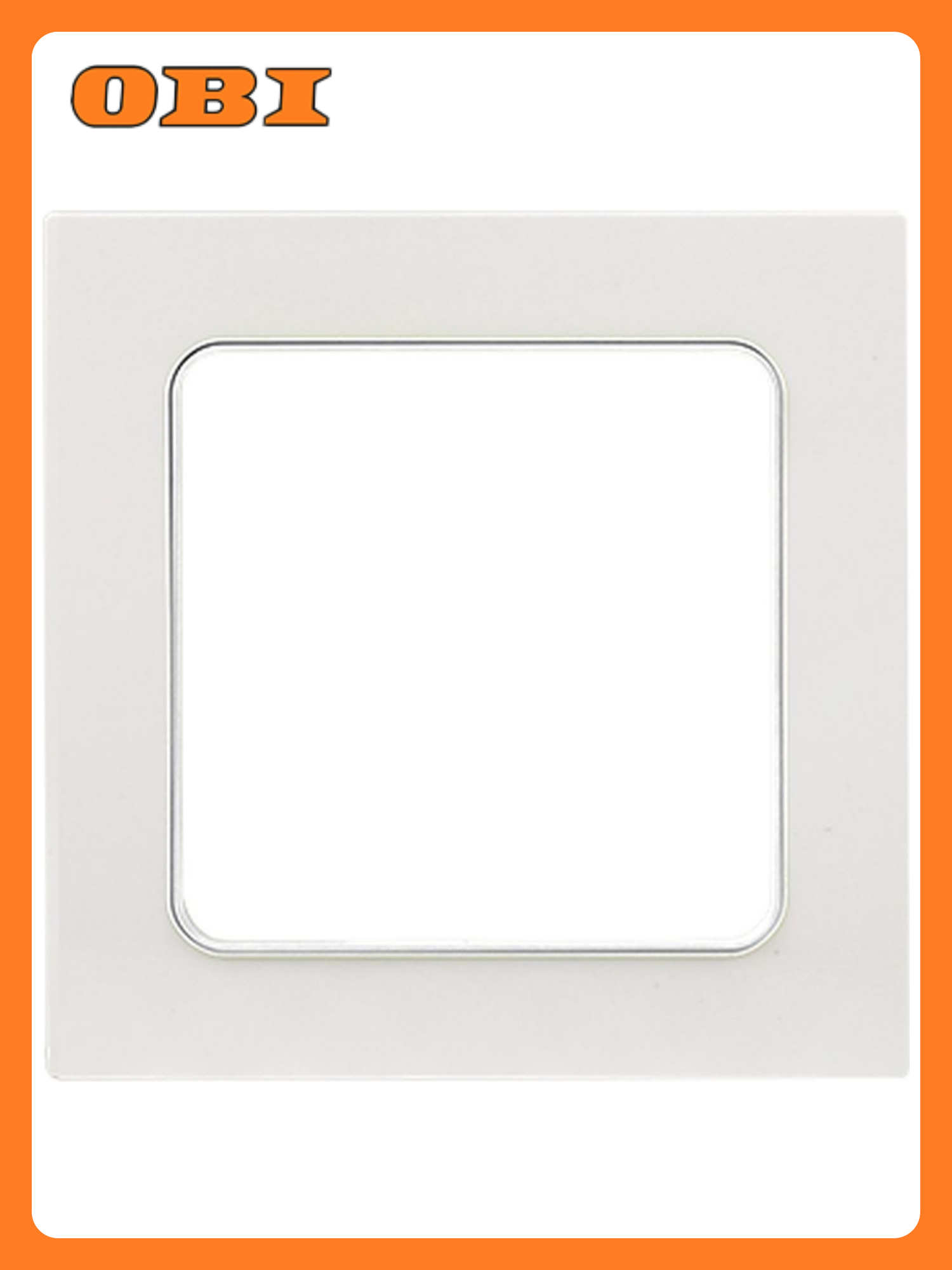 Рамка EKF PROxima Стокгольм 1-местная белая поликарбонат IP20