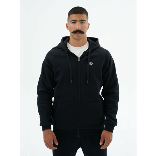 фото Толстовка спортивная rank competitor fleece fz, размер xxl, , черный