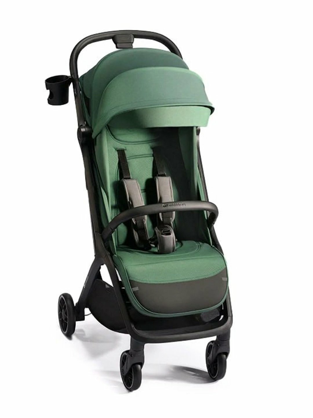 Прогулочная коляска NUBI 2, зеленая, водонепроницаемый капюшон, фильтр UPF50+