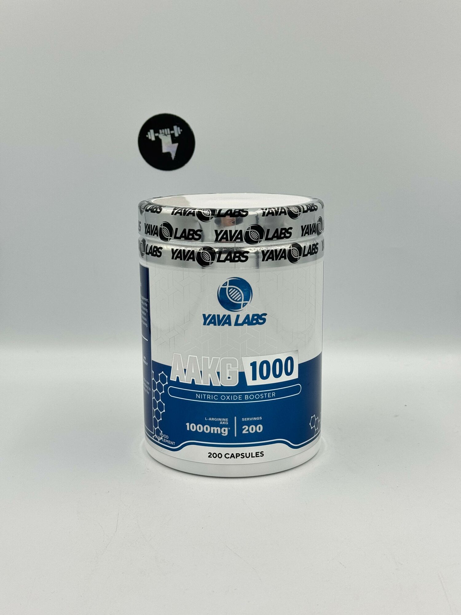 Усилители аксид азода Yava Labs AAKG 200 капсул, для максимального пампа, 200шт