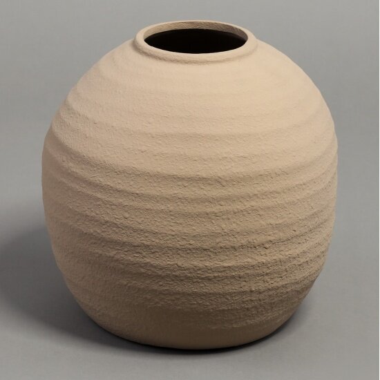 Ваза керамическая Sofi DE Marko Султан (беж) 29.5х29.5х28см