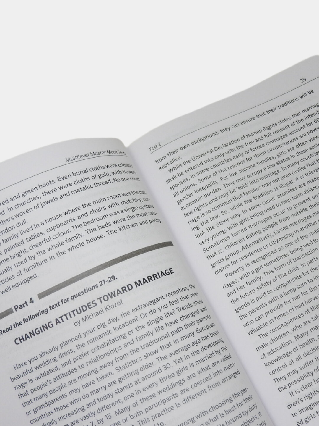 "Multilevel Master Reading Writing Listening Mock Tests", английский язык — фото 1