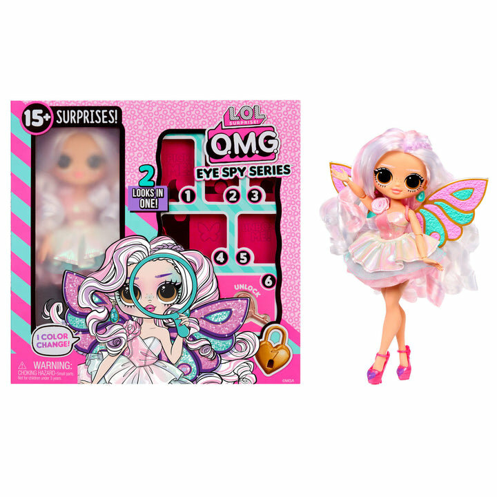 Кукла LOL Surprise OMG Eye Spy Fairy, цвет меняет, аксессуары
