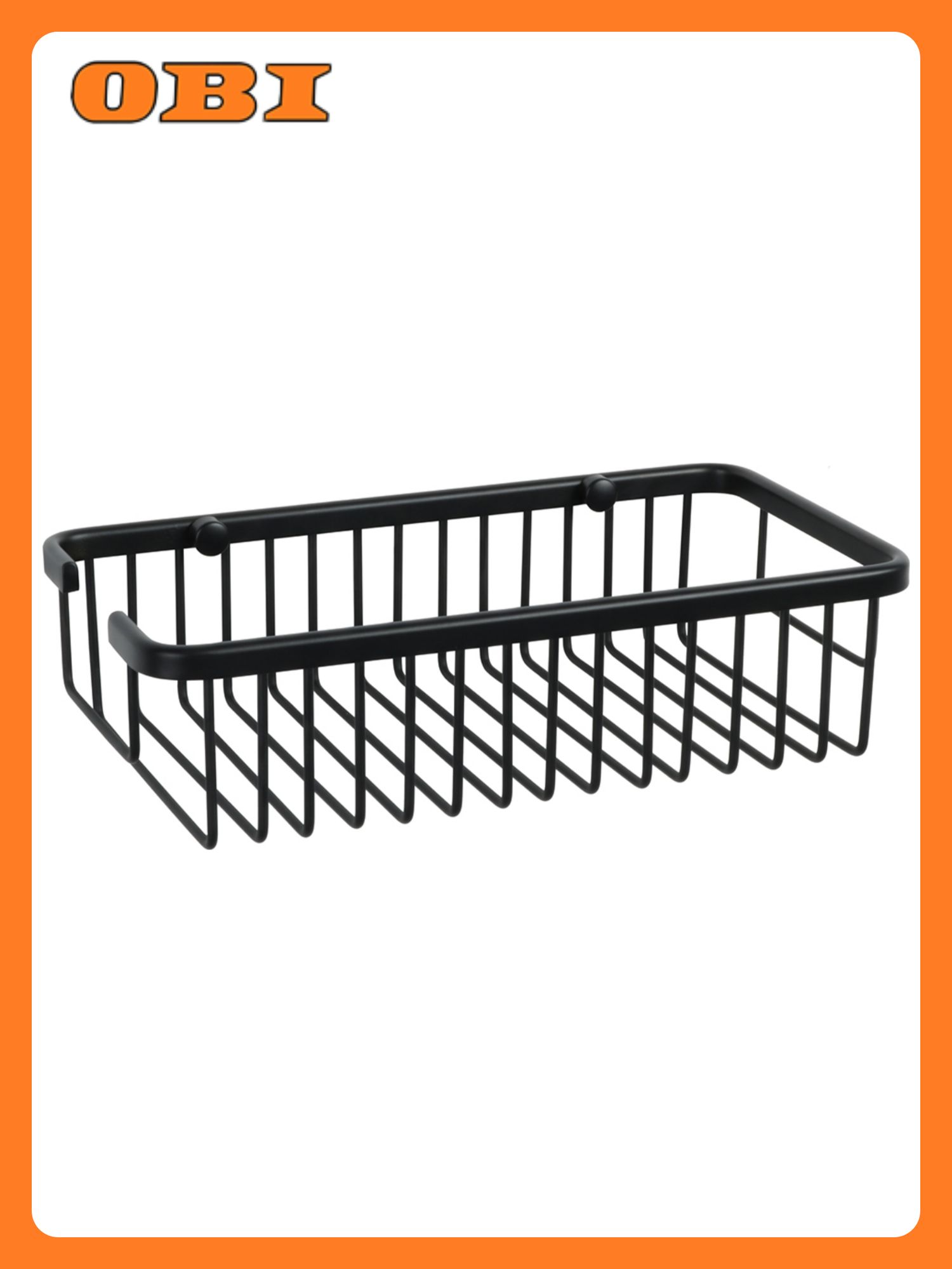 Полка Fixsen Hotel для ванной настенная черная 25x65x13 см