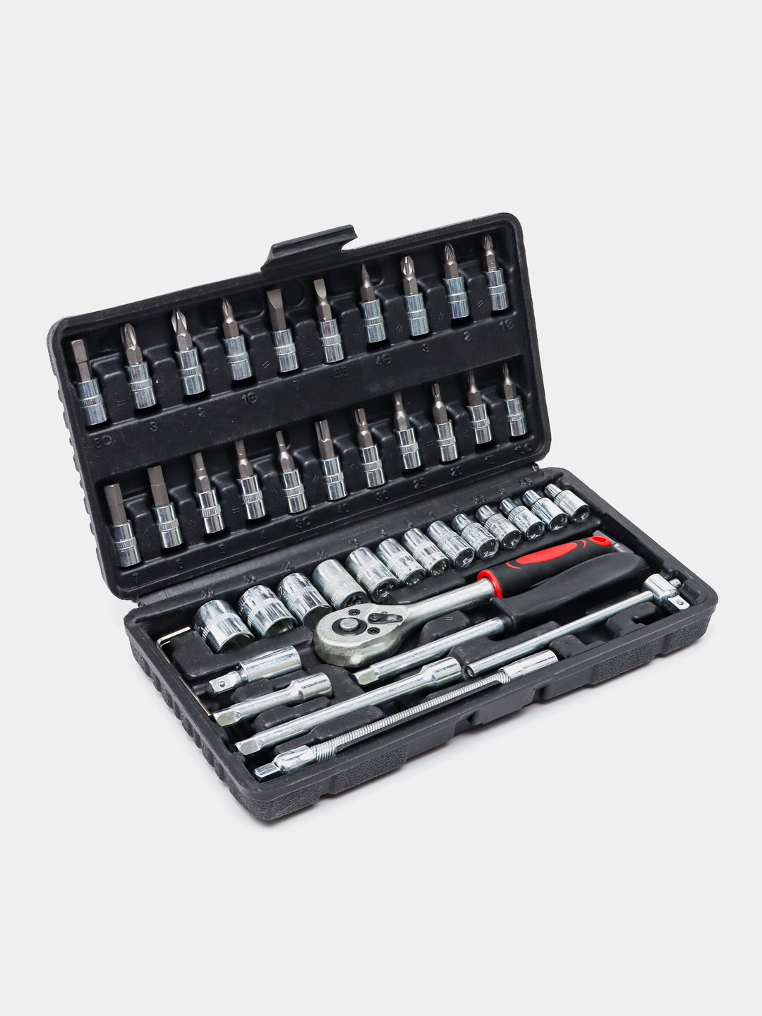 Набор инструментов "Для ремонта автомобилей", универсальный, 46 предметов, кейс — фото 1