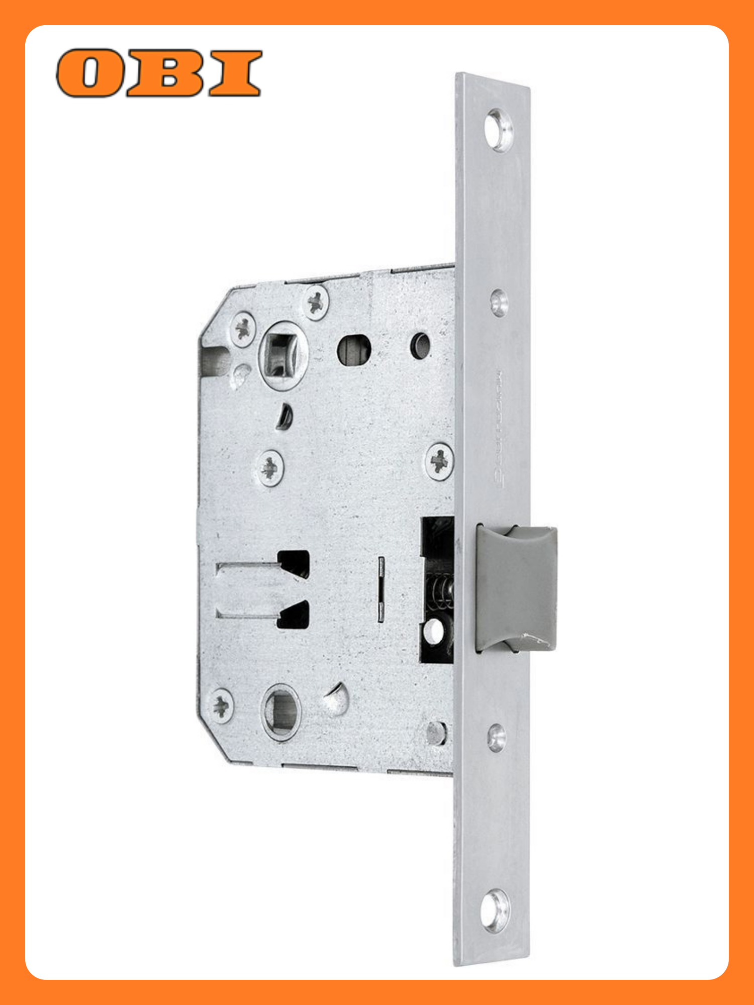 Дверная защелка врезная Palladium 470 PC 219x110x22 мм металл