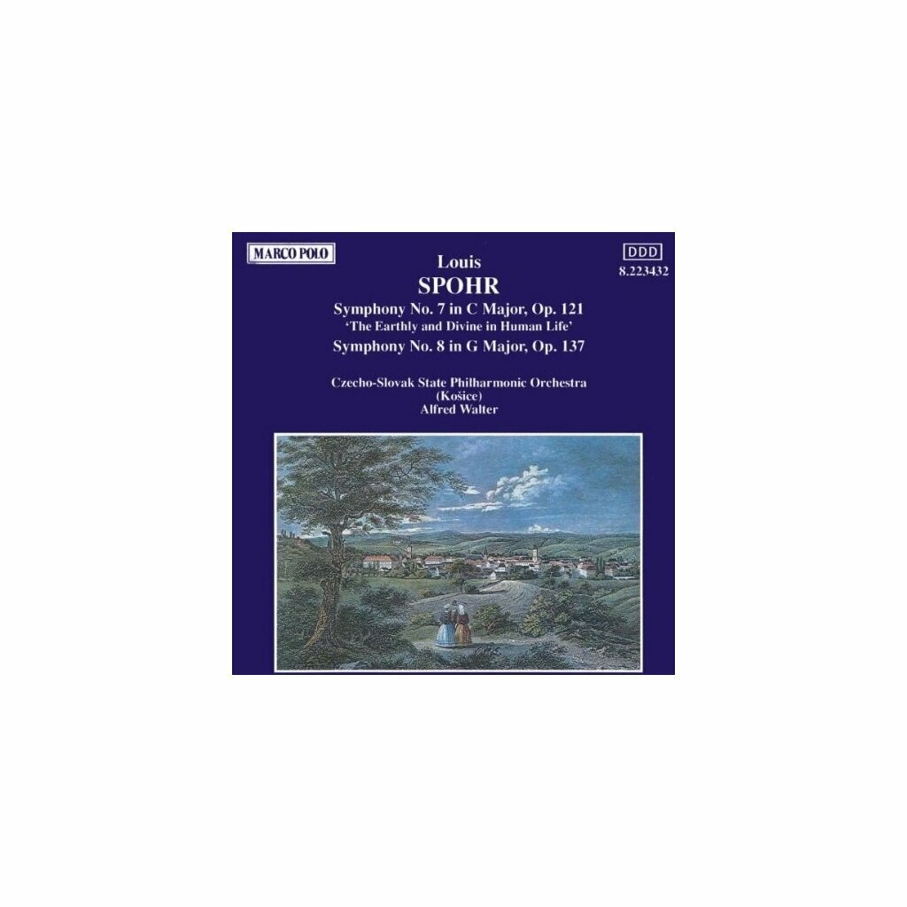 Диск Louis Spohr: Spohr: Symphony Nos.7 & 8 (1 CD)