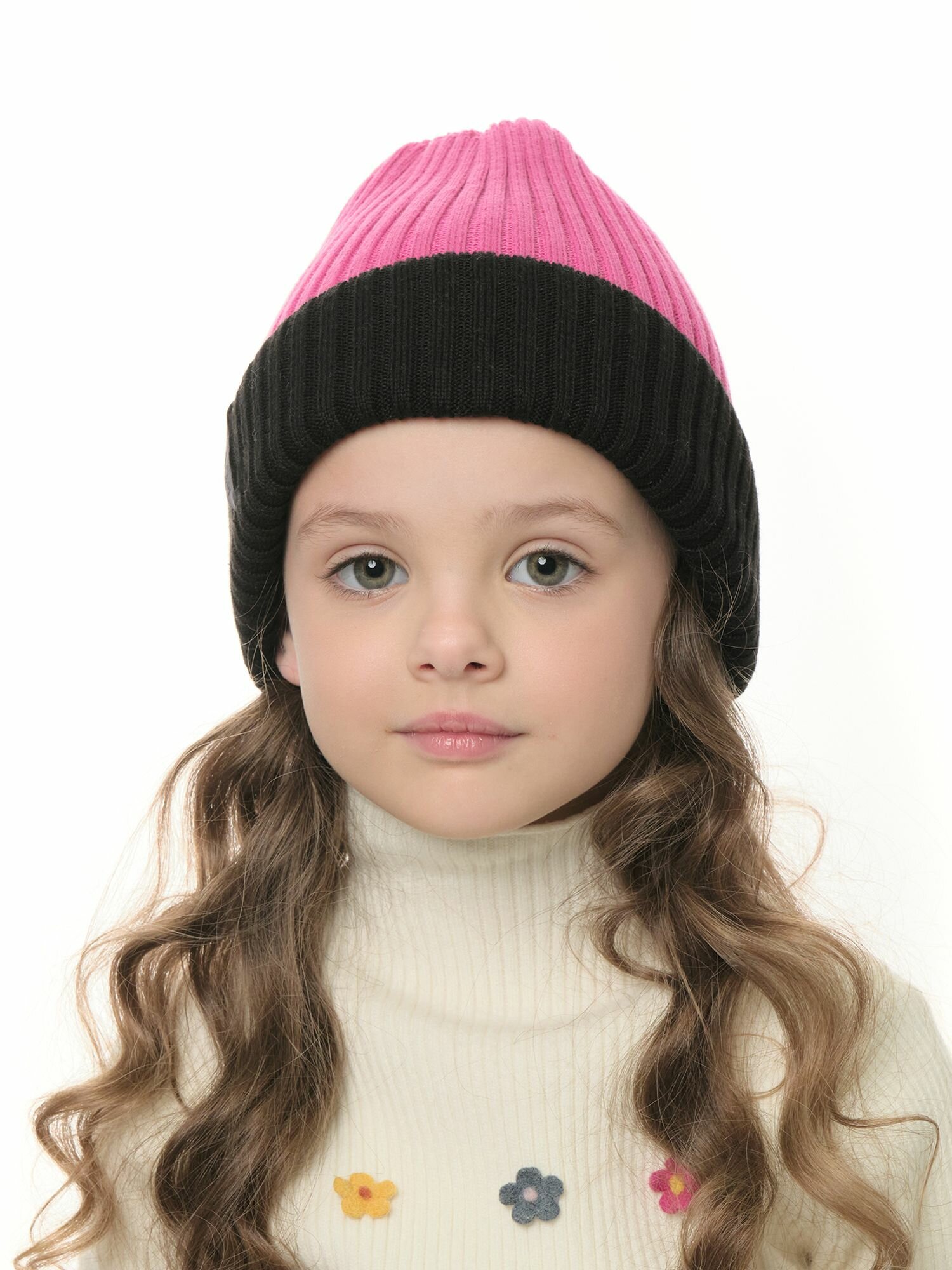 Шапка-бини Андерсен Весна-лето 2024 для девочек