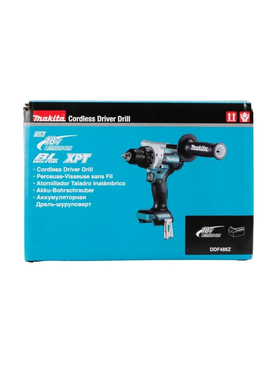 Дрель-шуруповерт DDF486Z аккум. патрон: быстрозажимной — фото 1