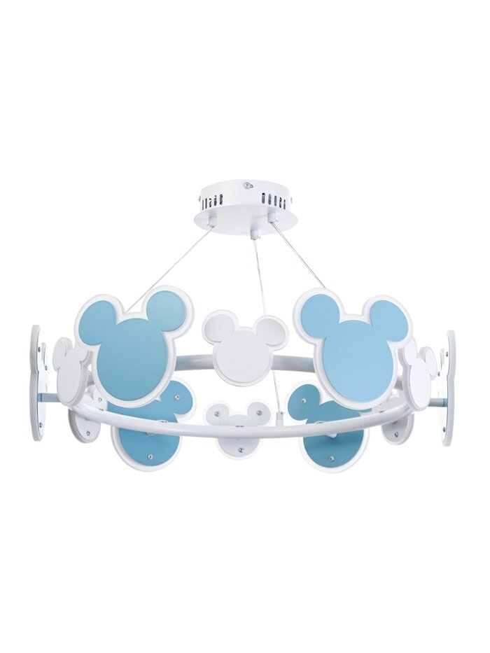 Люстра «Микки» LED 36 Вт 4000К синий 58×58×60 см