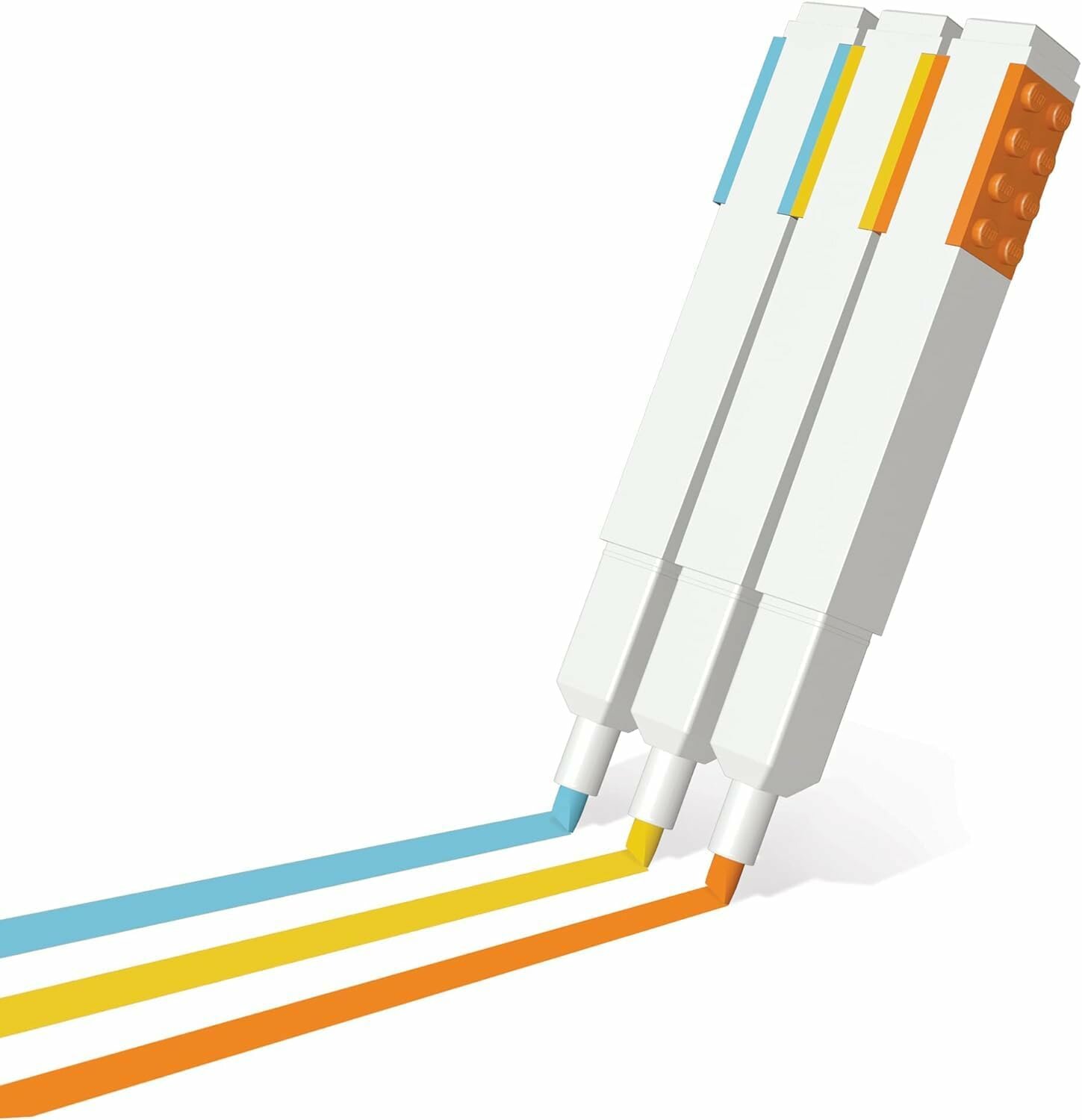 Набор цветных маркеров Lego 3 шт. — фото 1