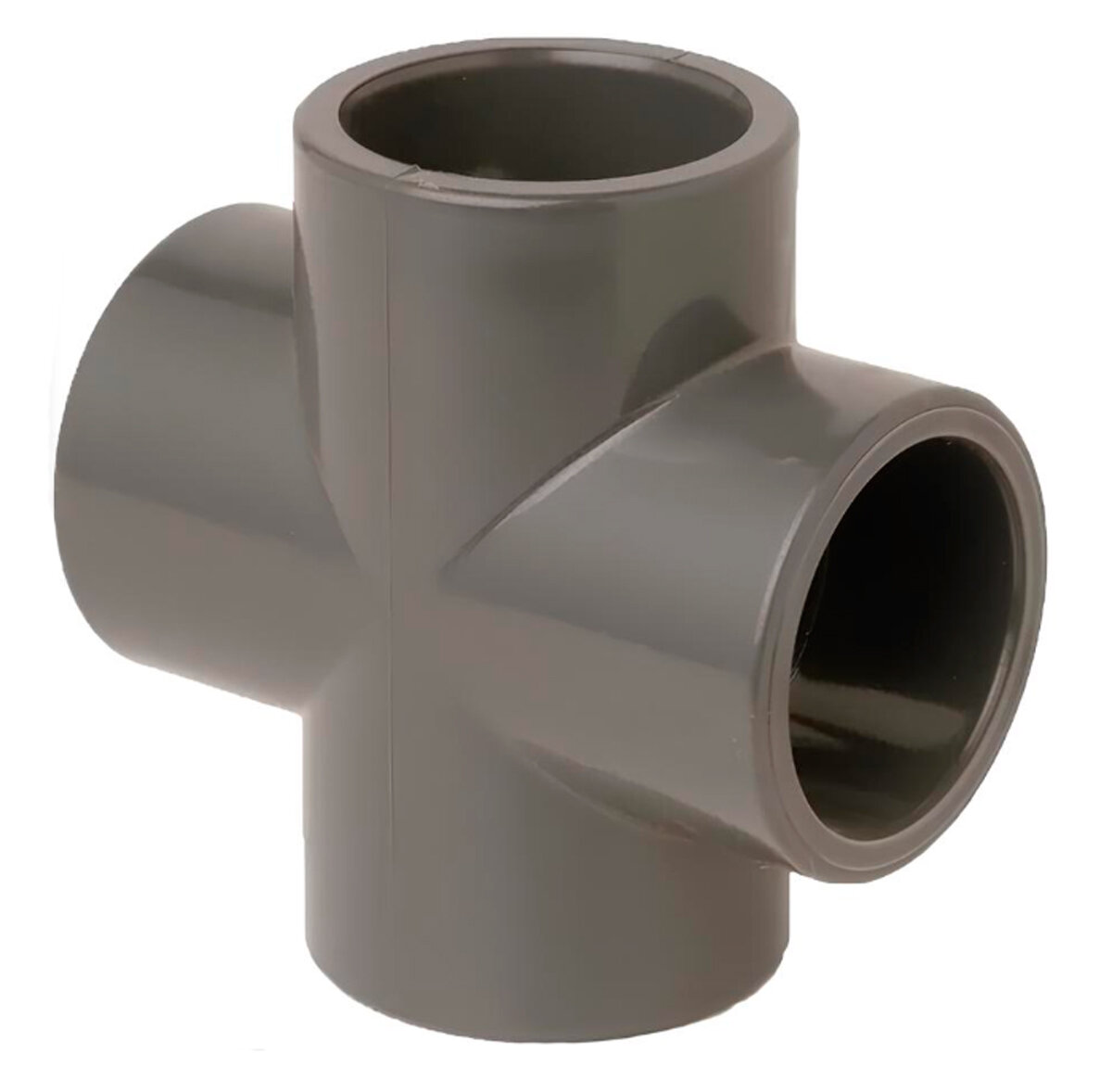 Крестовина 90 град. д.75 (КНР) / Под вклейку / Трубы и фитинги