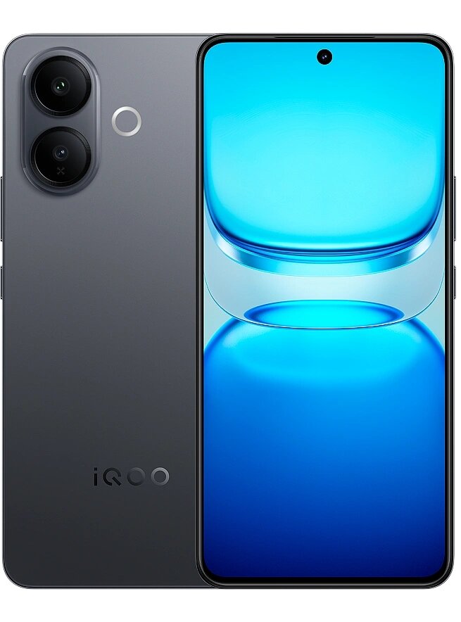 Смартфон iQOO Z10R 5G 8/256GB Black, (AMOLED, Dimensity 7360-Turbo, 6500 мАч) Ростест EAC