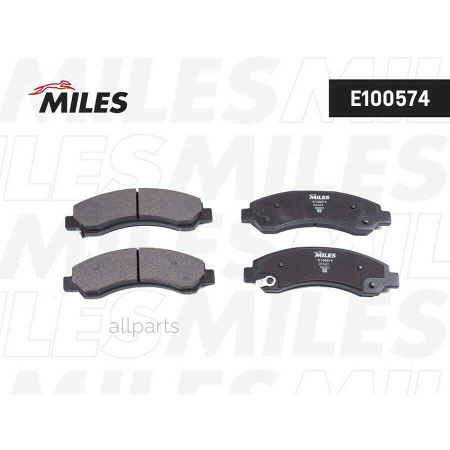 MILES E100574 Колодки тормозные GREAT WALL DEER/SAFE/SAFE SUV/CHEVROLET BLAZER 94- передние