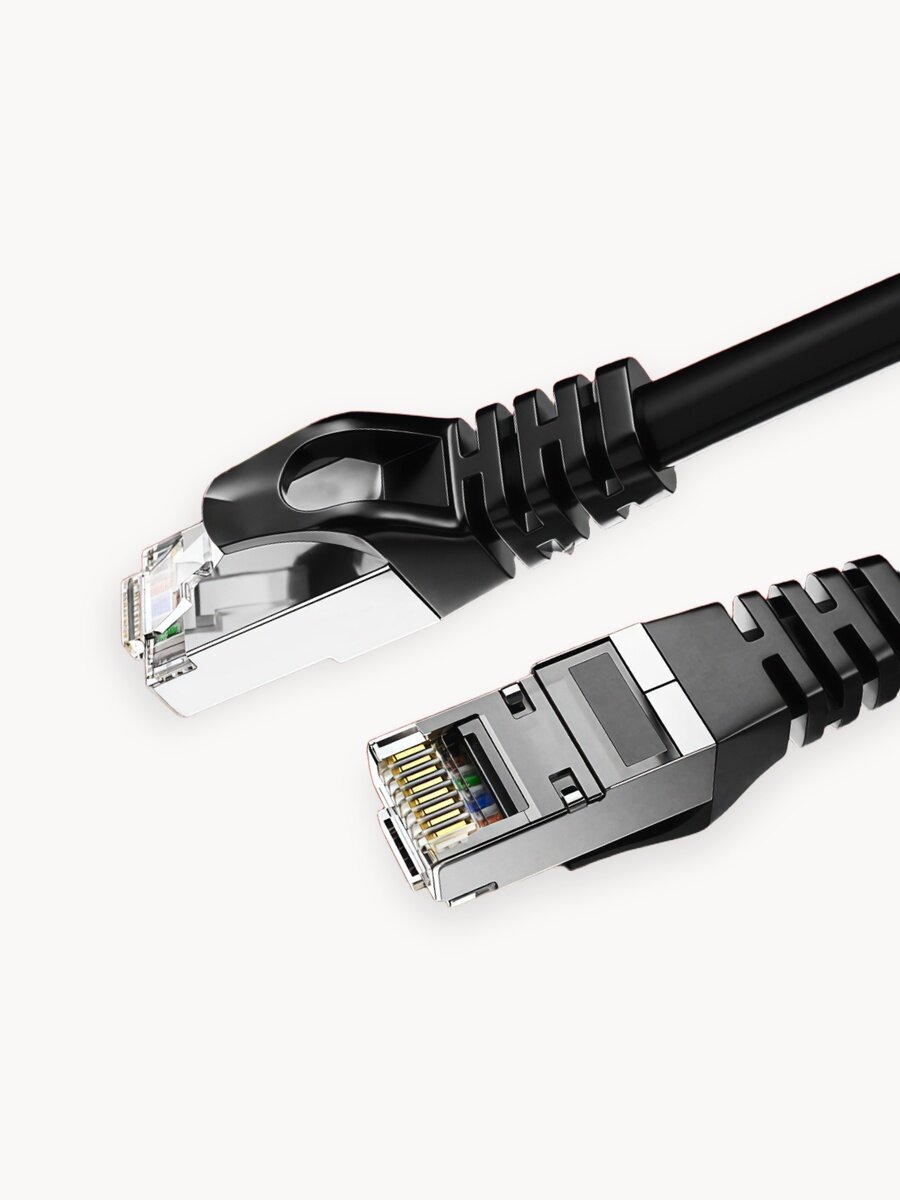 Патч корд 1 м кат 6, интернет кабель RJ45 Cat.6 UTP, сетевой Ethernet Lan для соединения интернета роутера, витая пара