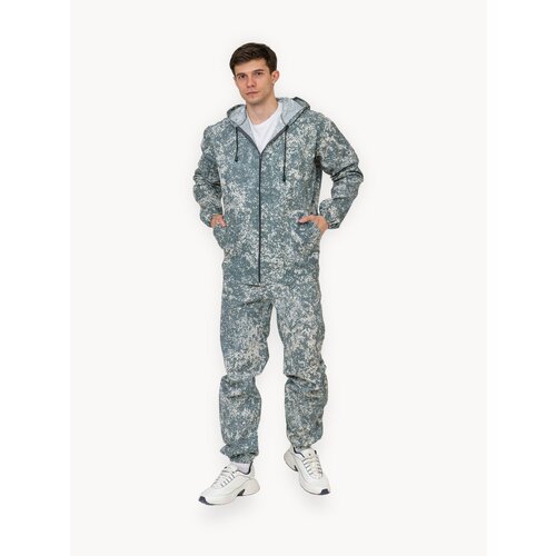 Костюм камуфлированный для рыбалки и активного отдыха ПромДизайн (куртка+брюки), 100% хлопок, 44-182RU