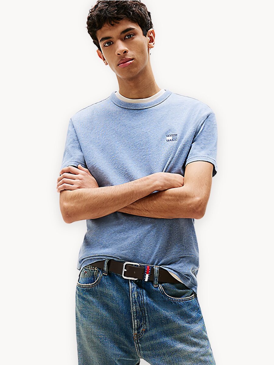 Футболка Tommy Jeans, размер L, голубой