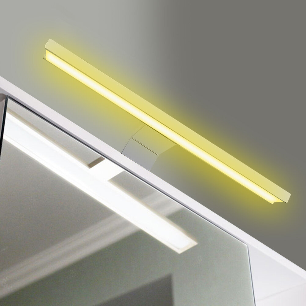 Водонепроницаемая LED подсветка для зеркала с теплым белым светом для ванной и туалета (5Вт)