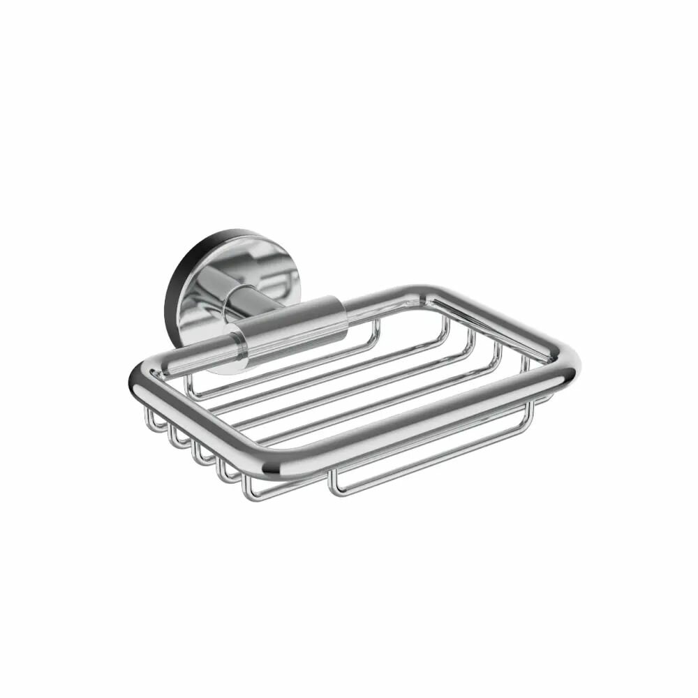 Мыльница Aller подвесная нержавеющая сталь цвет хром