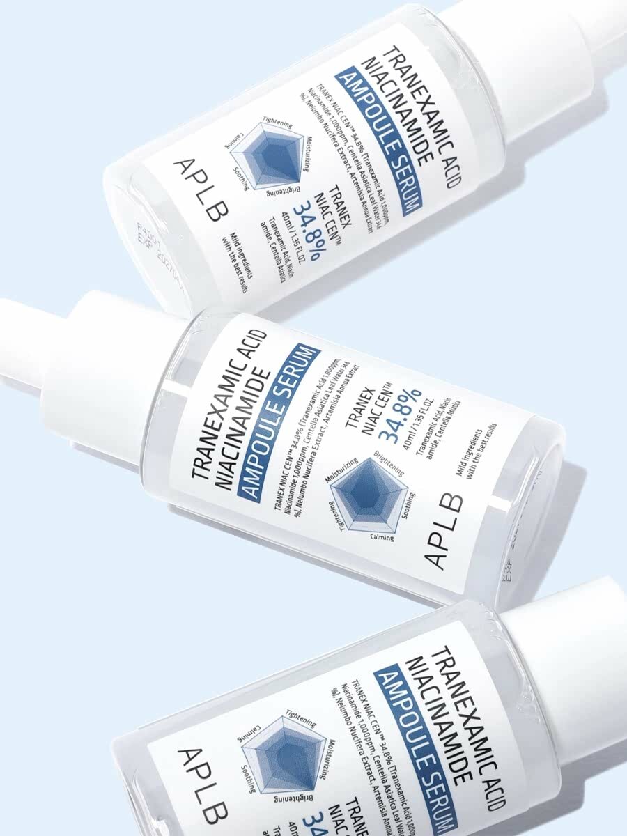 Cыворотка с транексамовой кислотой и ниацинамидом от пигментации APLB Tranexamic Acid Niacinamide Ampoule Serum 40 мл — фото 1