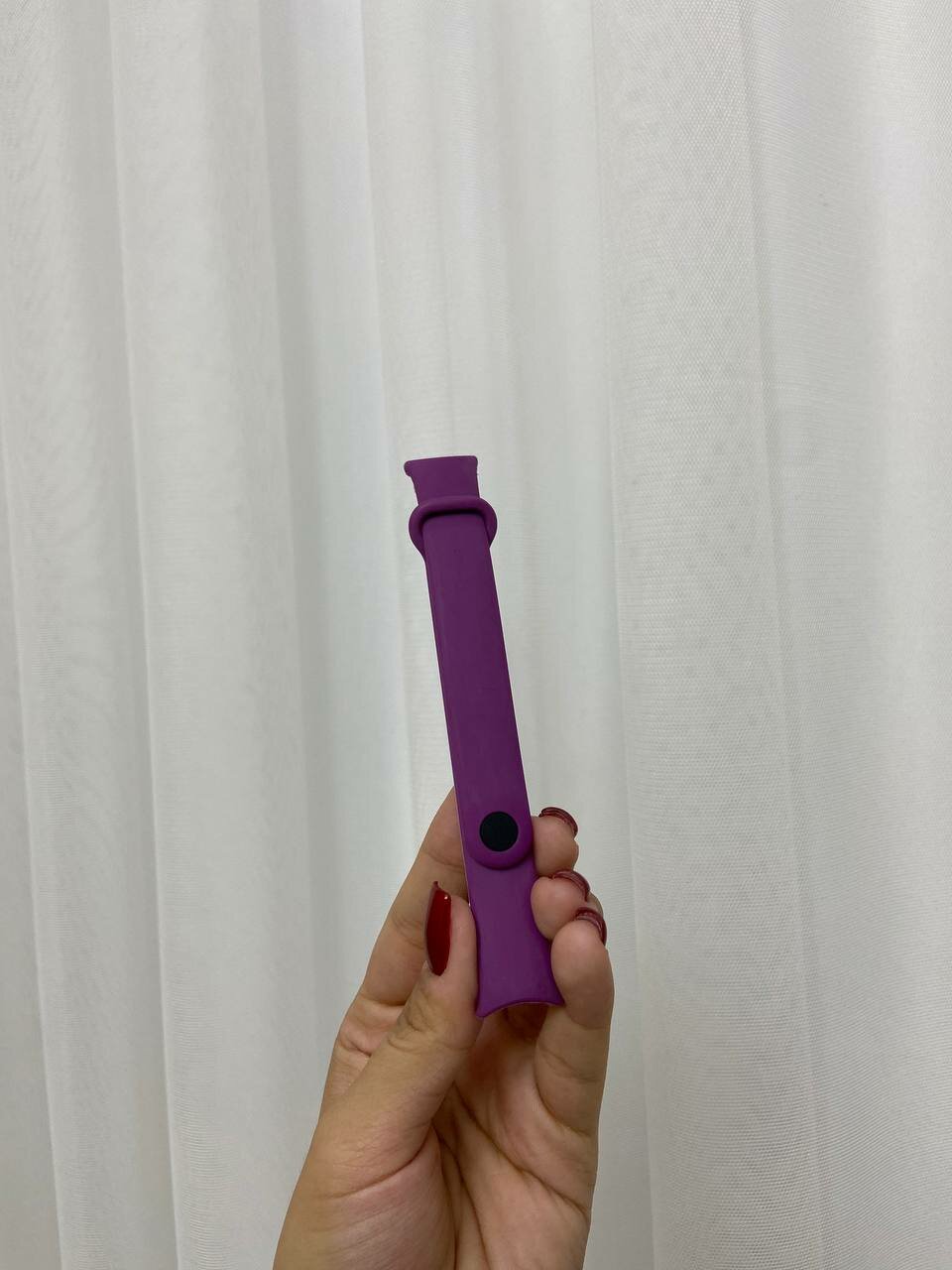 Ремешок для умных часов, силиконовый, для Xiaomi Mi Band 9, L/S, фиолетовый