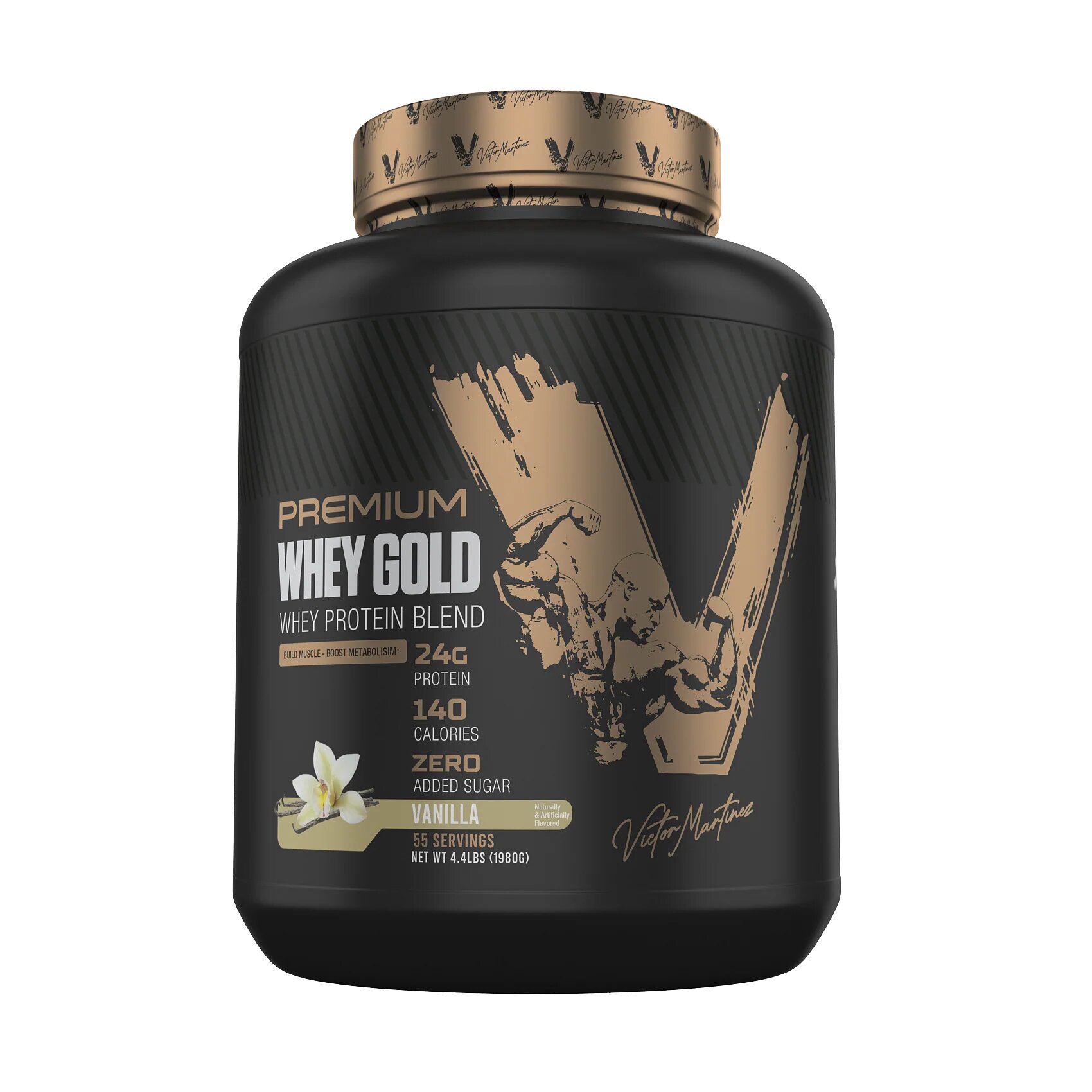 Протеин Victor Martinez Premium Whey Gold, ваниль, 55 порций, 2 кг