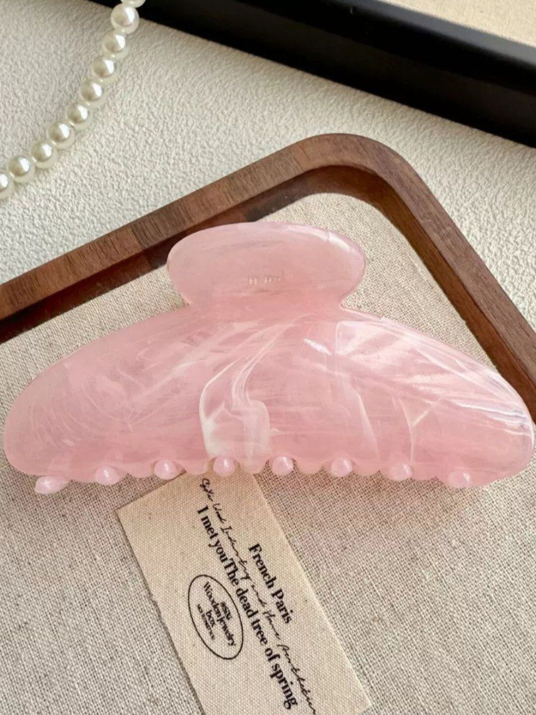 Заколка-крабик Merve, для волос, крепкая фиксация, без повреждений