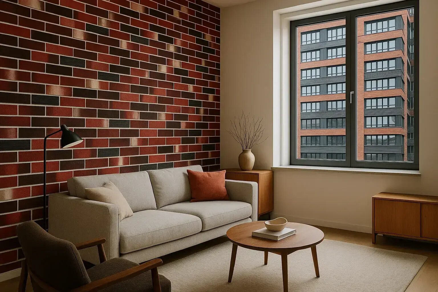 Плитка клинкерная для фасадов и внутренней отделки 