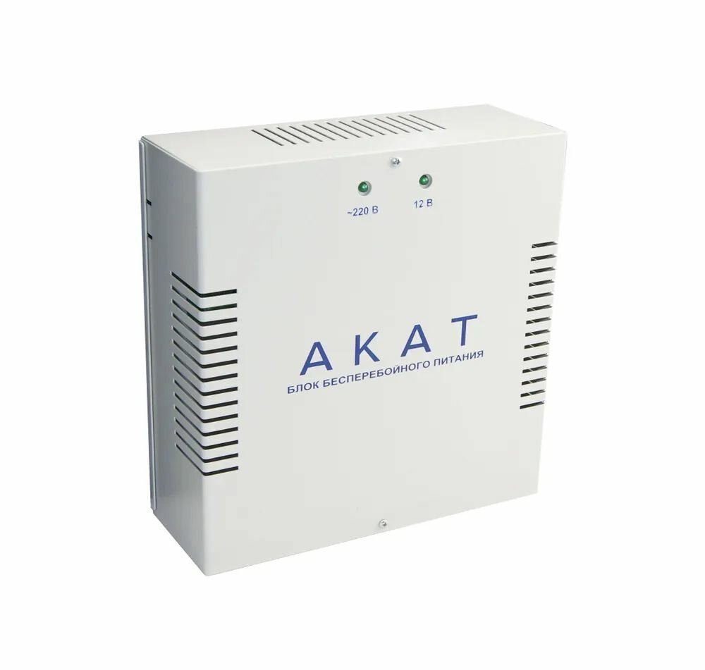 Блок питания 12В под АКБ ББП-50 метал. корпус