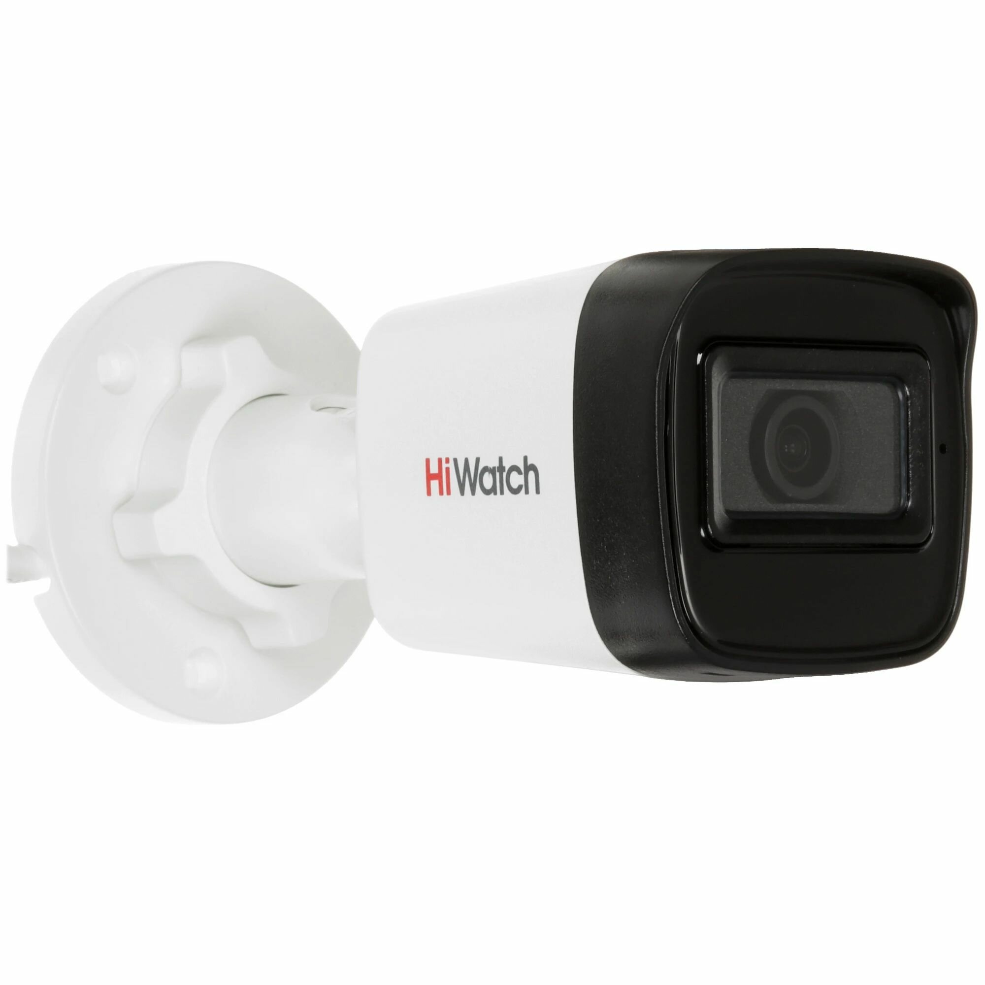 Уличная IP-видеокамера HiWatch Eco IPC-B020(С) (2.8mm) 2МП с EXIR-подсветкой до 30м и встроенным микрофоном