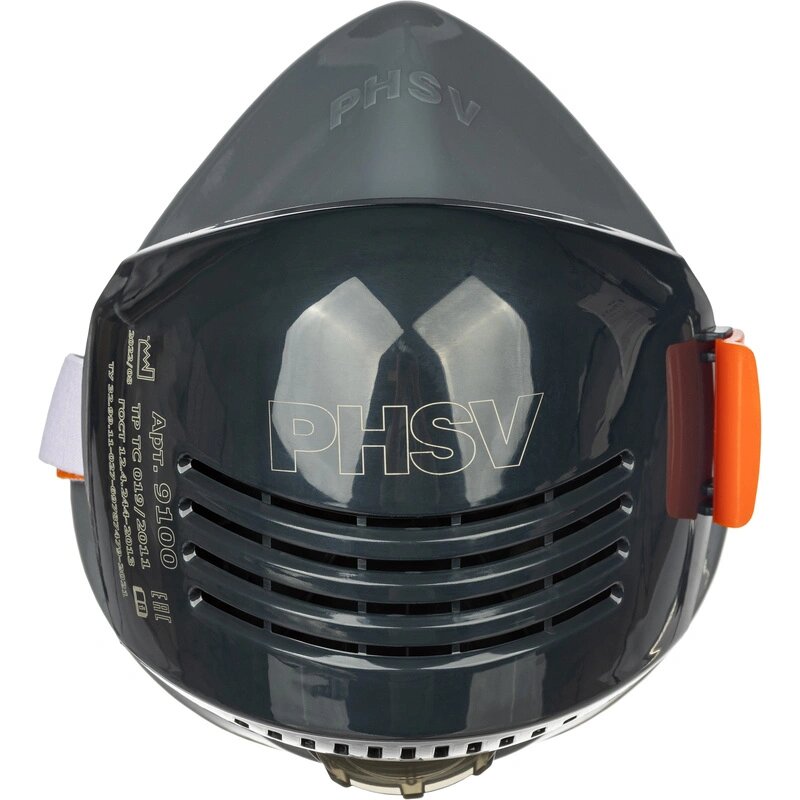 Полумаска респиратор фильтрующ PHSV912 (в комп фильтры PHSV9120 Р2R 10шт)