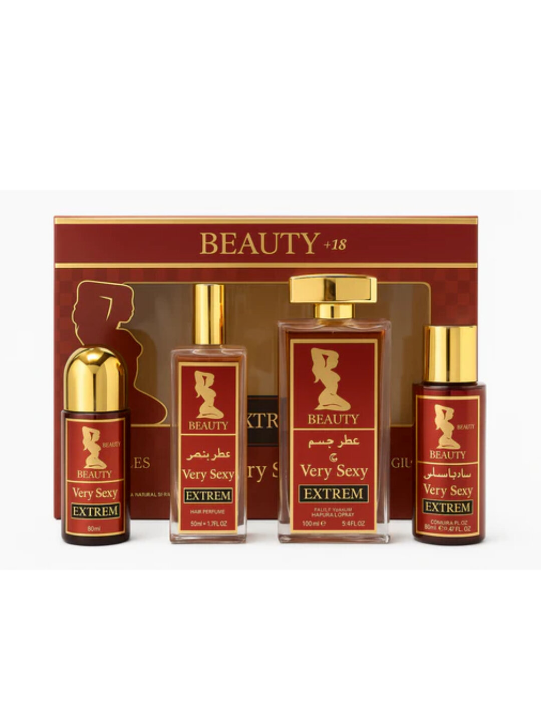 Набор парфюмерии BEAUTY Very EXTREM 4 шт – женский подарок парфюм сет