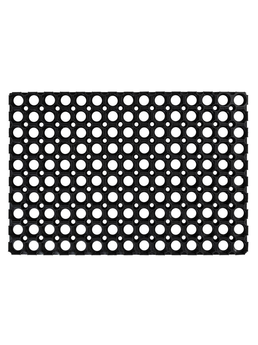 Коврик придверный резиновый 40х60 см черный