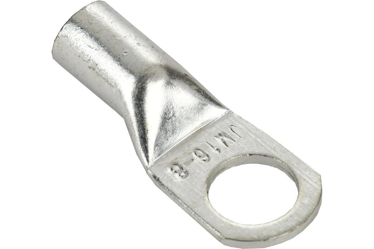 Наконечник медный луженый IEK jga-16-8 (тмл) (5шт/упак) UNP10-31-O-016-008-05