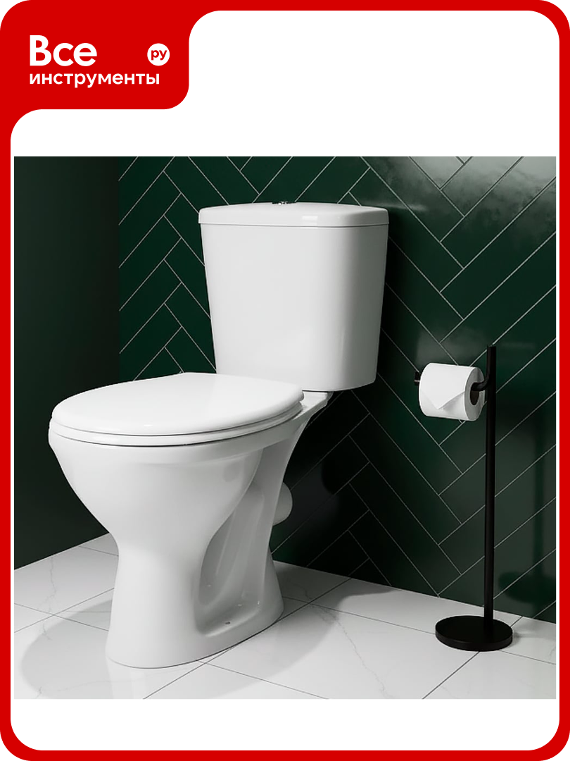 Унитаз-компакт Santeri PRO г/в 1-реж сид. Ппворотынск 450922 023-3063 1P2155S0000BF