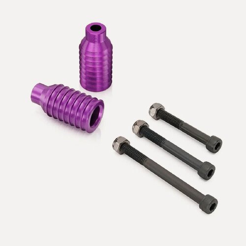 Изображение товара Пеги Hipe н01 Purple Matt Lilac, с крепежом, для трюкового самоката