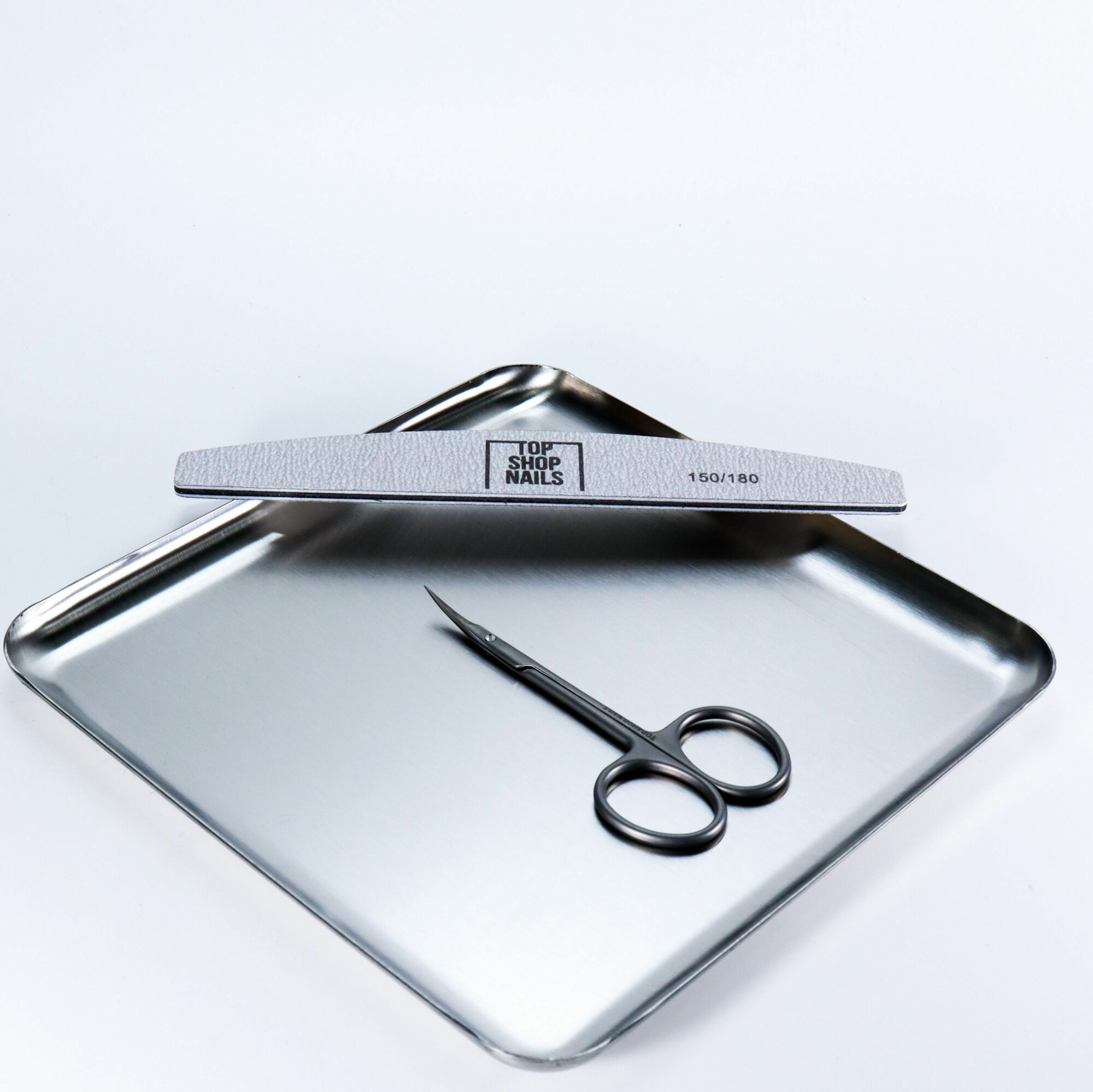 Подставка TopShopNails, 17.5х17.5 см, серебристый — фото 1