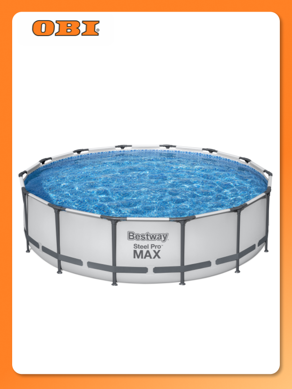 Бассейн каркасный круглый Bestway Steel Pro Max 427х107см 13030л