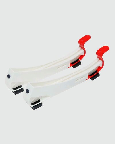 Изображение товара Чехлы для коньков пластиковые Mad Guy Step-in белые, универсальные