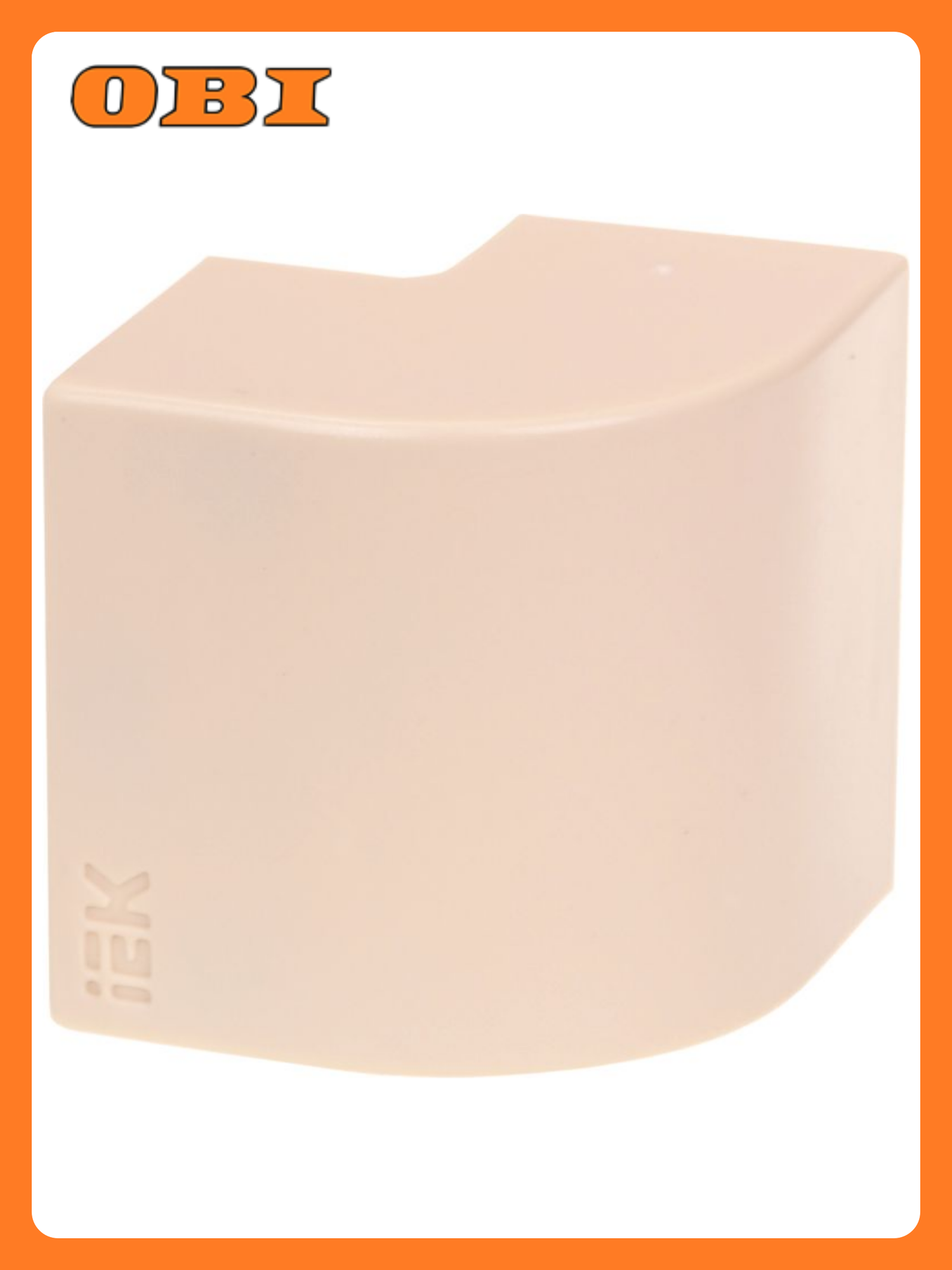 Угол внешний IEK КМН для плинтусных кабель-каналов 25x16 см 4 шт