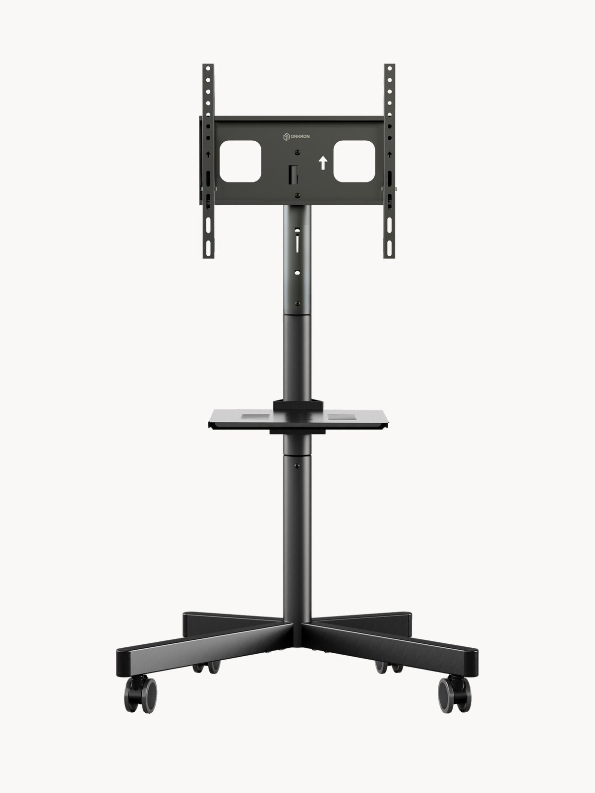 Стойка для телевизора 23"-60" ONKRON TS1137 напольная, подставка под телевизор до 45 кг, чёрная