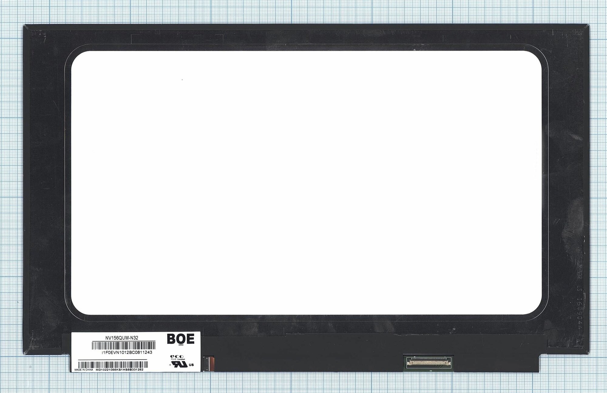 Матрица совместимая с NV156QUM-N32, Диагональ 15.6, 3840x2160 (UHD), Светодиодная (LED)