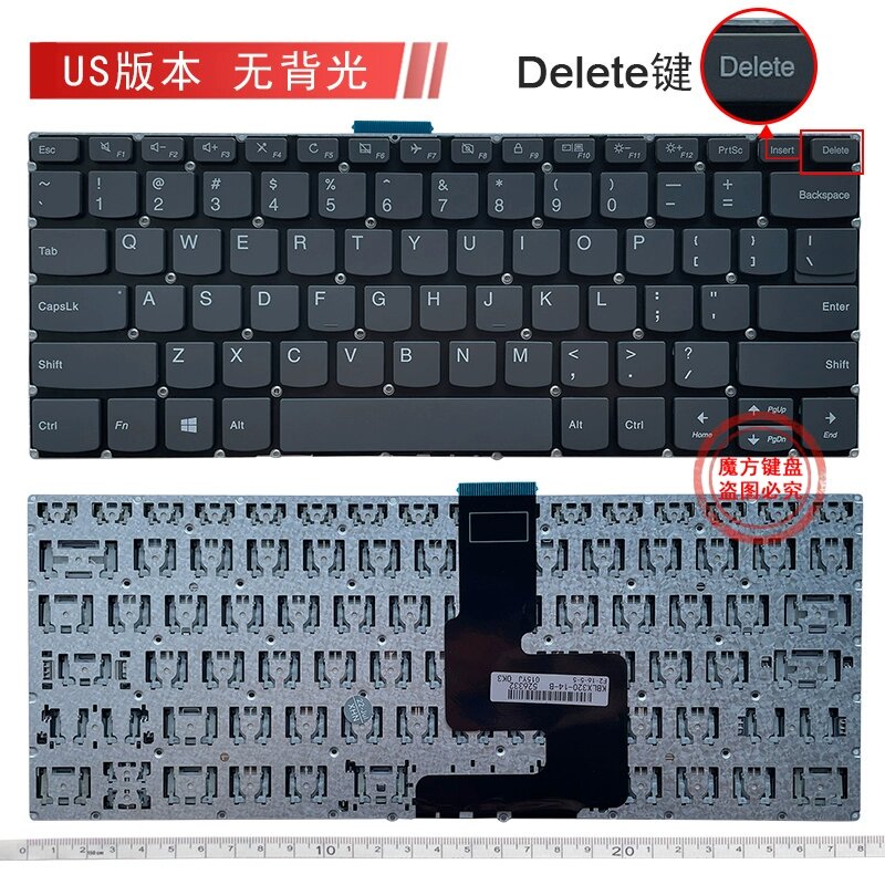 Клавиатура RU подходит для Lenovo IdeaPad 330 S145-14AST/14IGL/14IGM/14IWL/14IKB. [Совершенно новый]<Нет