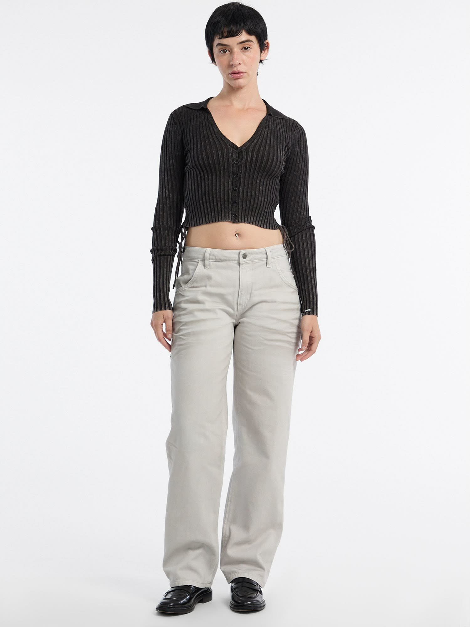 Кардиган GUESS, размер M, черный — фото 1