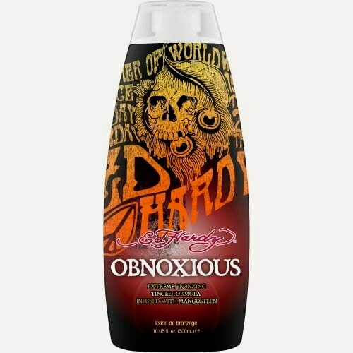 Изображение товара Тингл-крем для солярия ED HARDY OBNOXIOUS, с бронзаторами, 300 мл