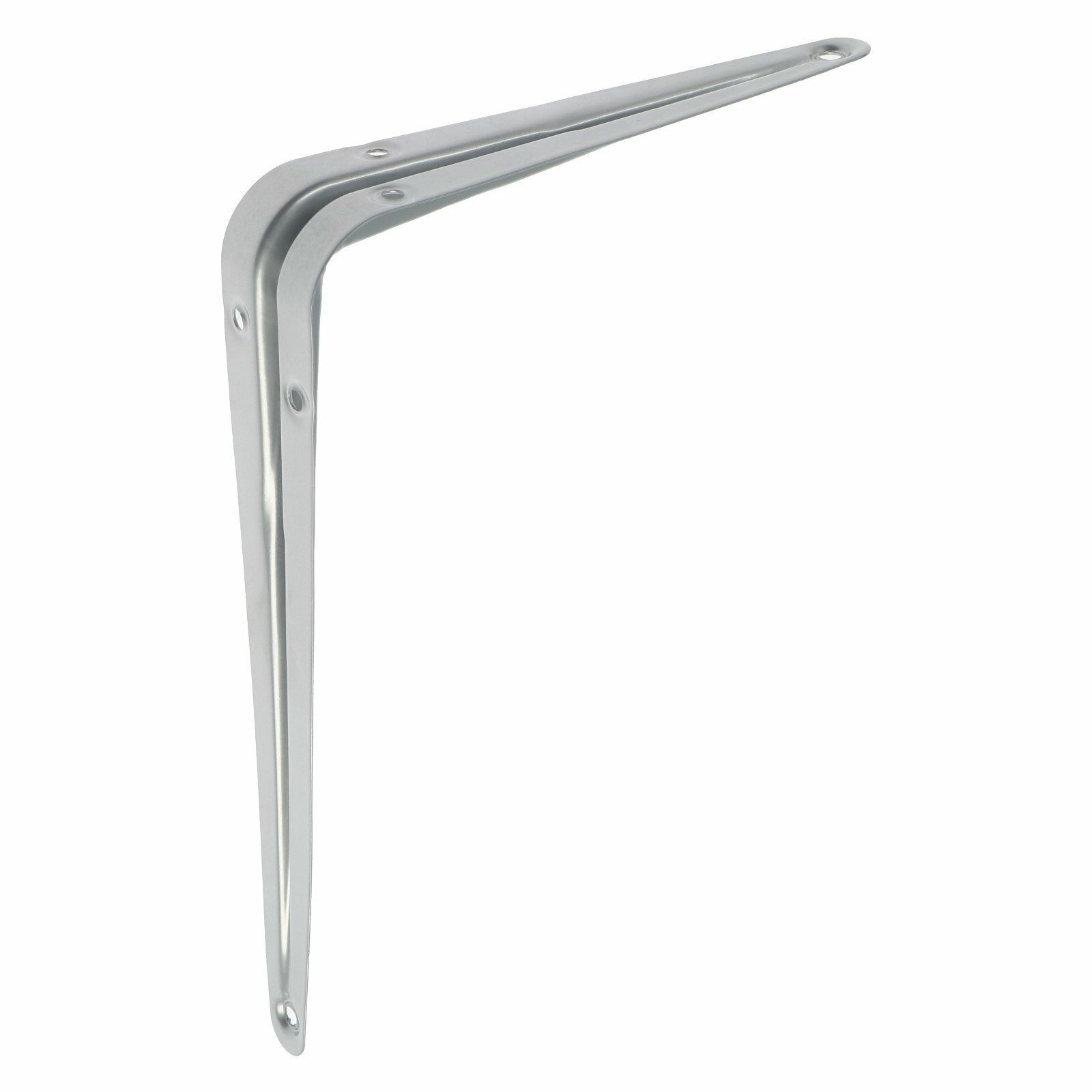 Кронштейн 200х150х0.8 мм металл цвет хром 1 шт применение: для полок