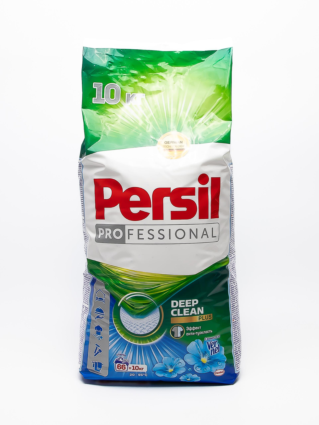 Стиральный порошок PERSIL, для автоматической стирки, 10кг, хорошо отбеливает, приятный аромат